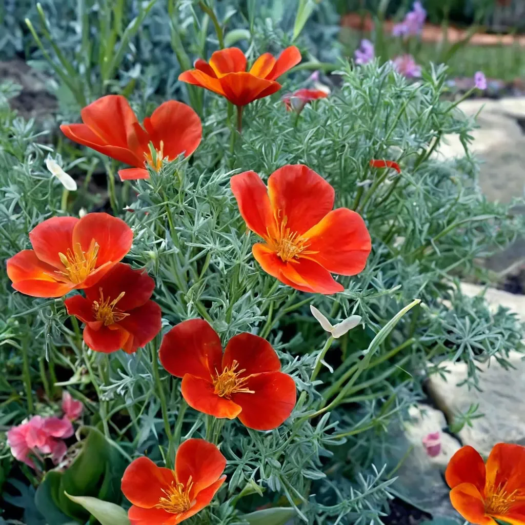 California Poppy 'Red Glow'