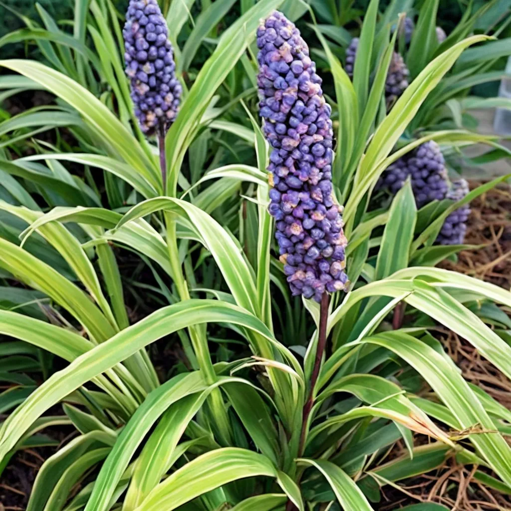 Liriope muscari Gold Band