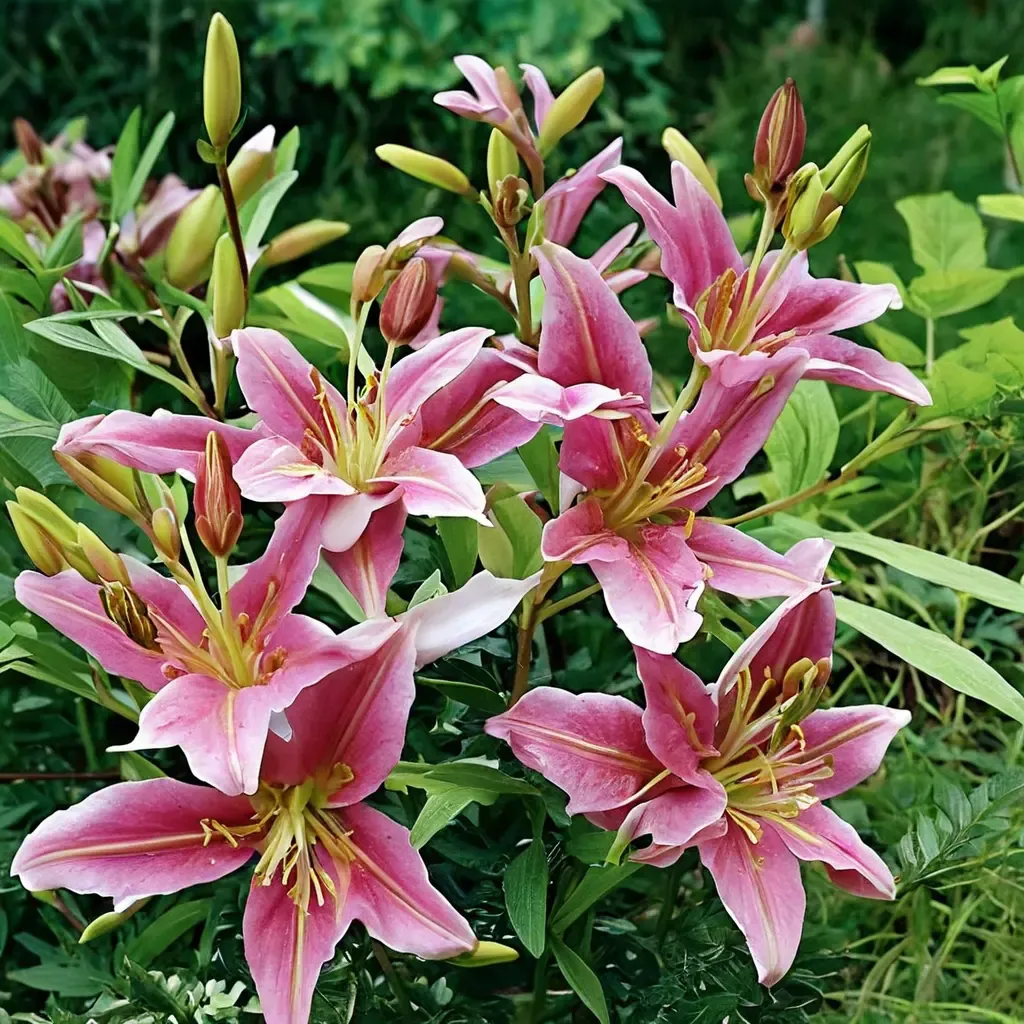Cutting Garden Lily