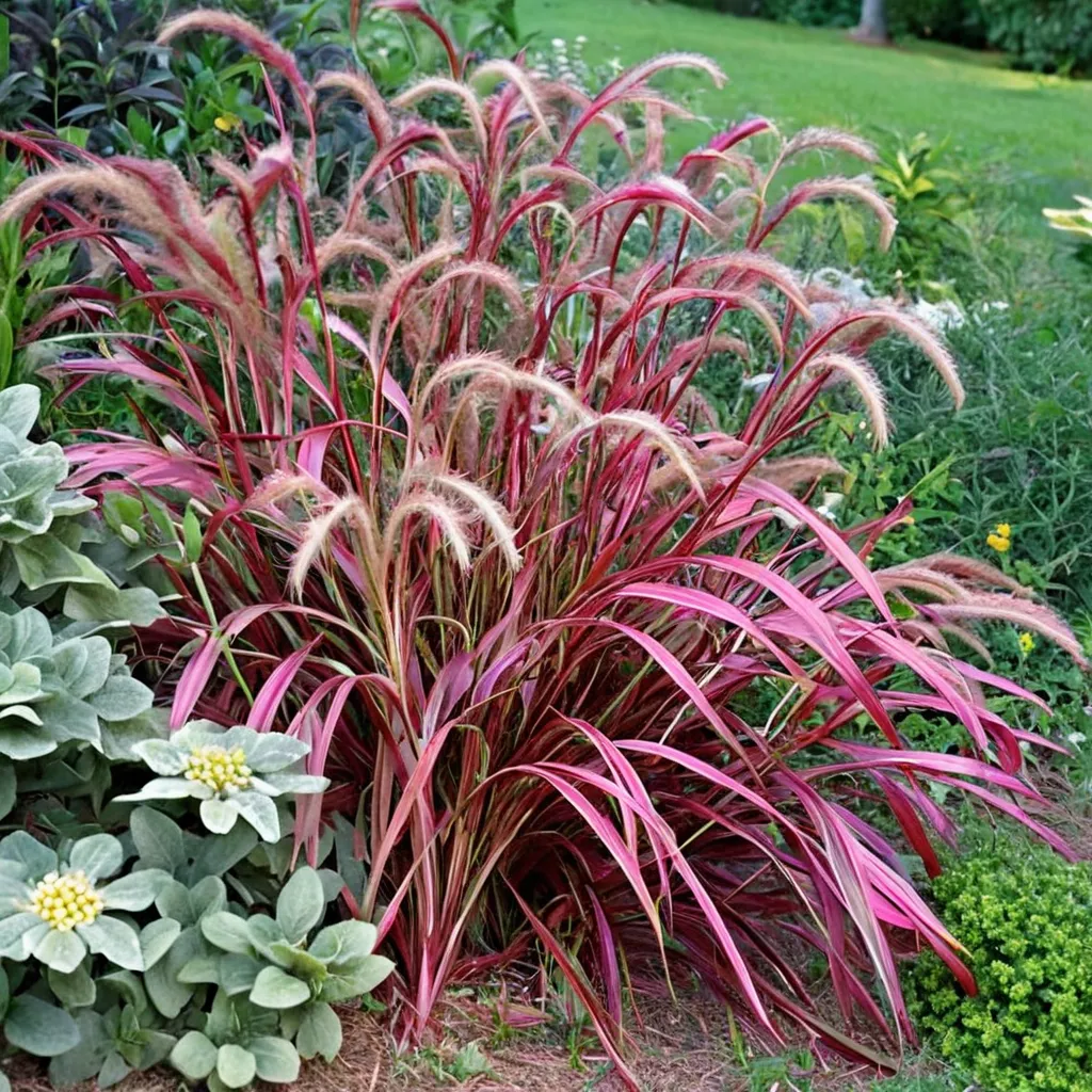 Fireworks Fountain Grass