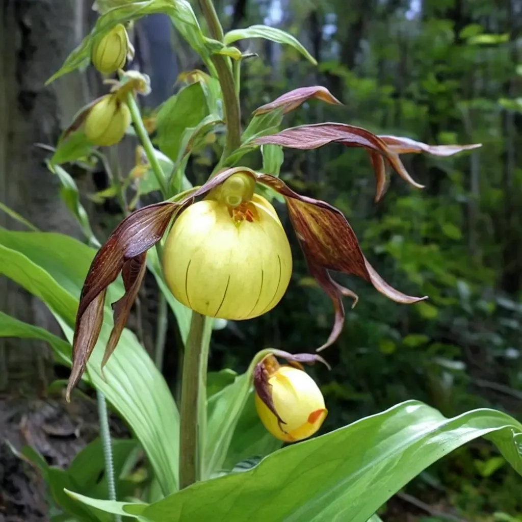 Showy Lady's Slipper