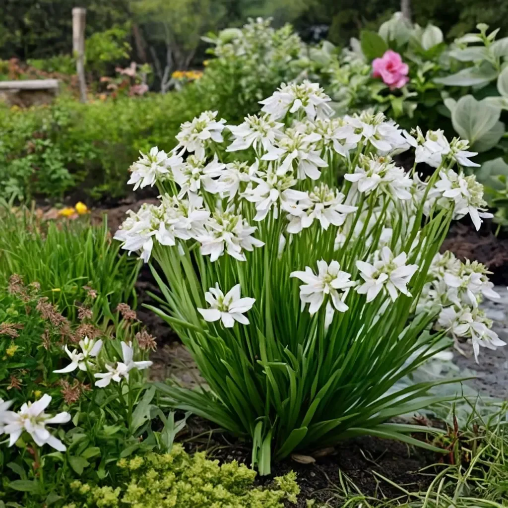 Galaxy White African Lily