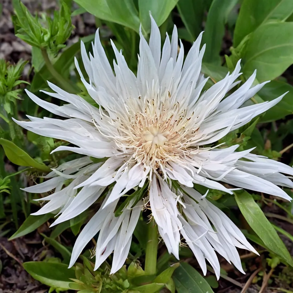 White Stokes' Aster