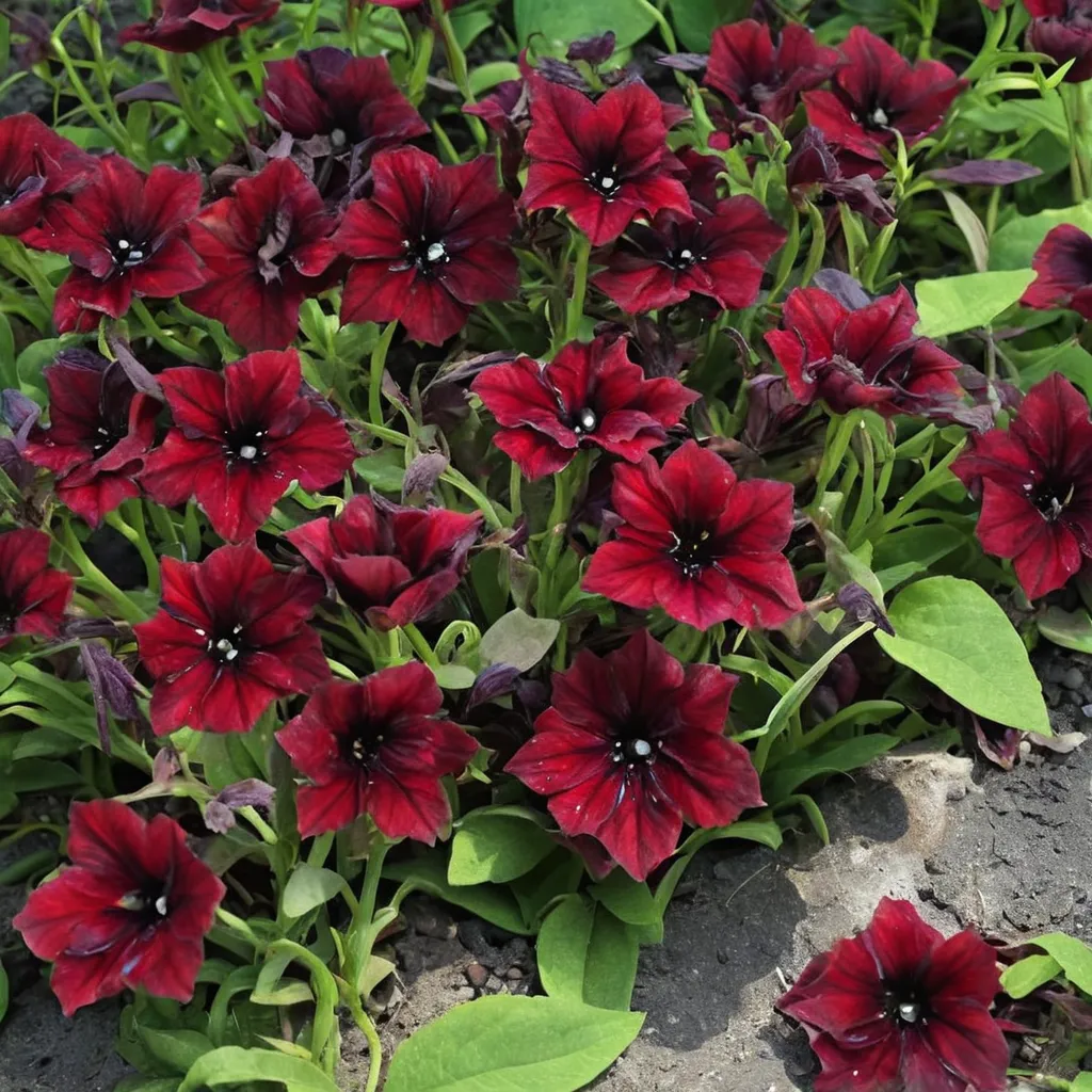 Black Cherry Petunia