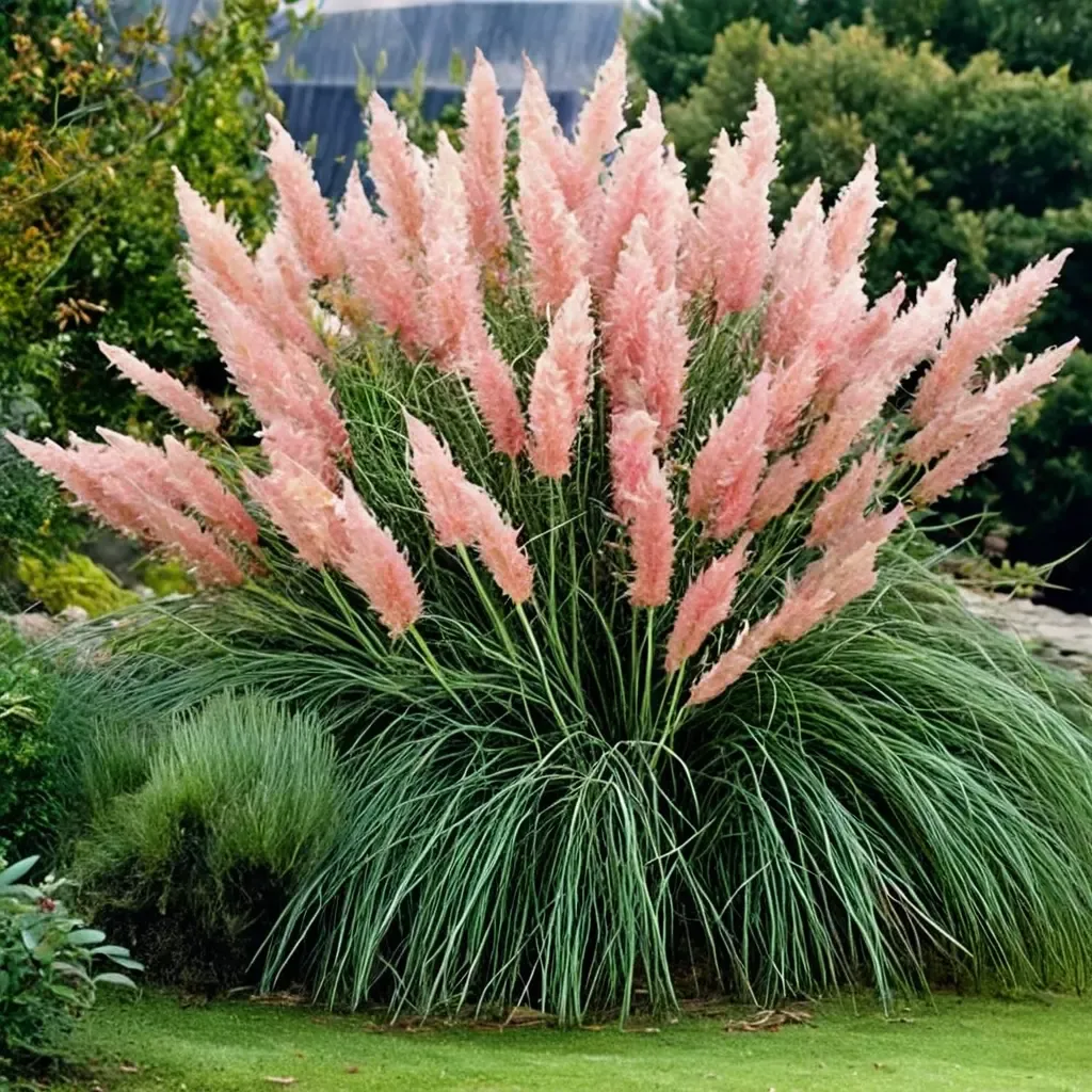 Pink Pampas Grass