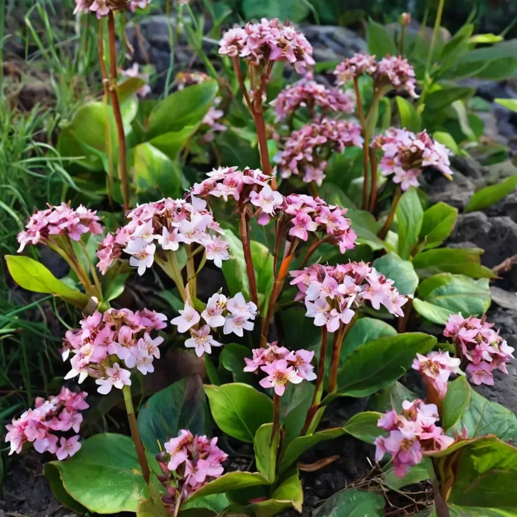 Strachey's Bergenia