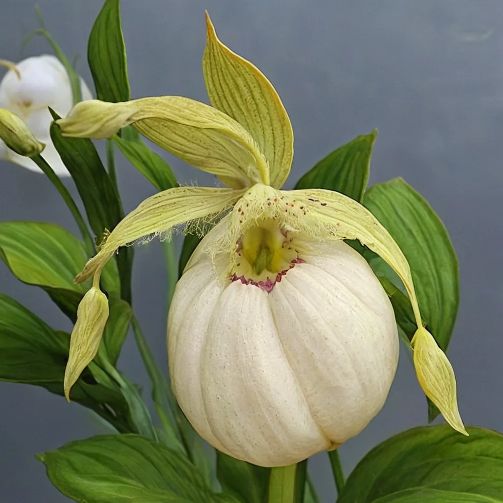Fasciolated Lady's Slipper