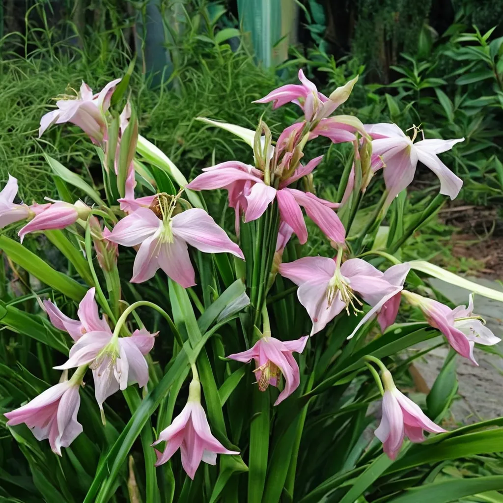 Crinum x powellii Cecil Houdyshel