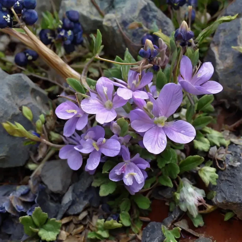 Felted Bellflower