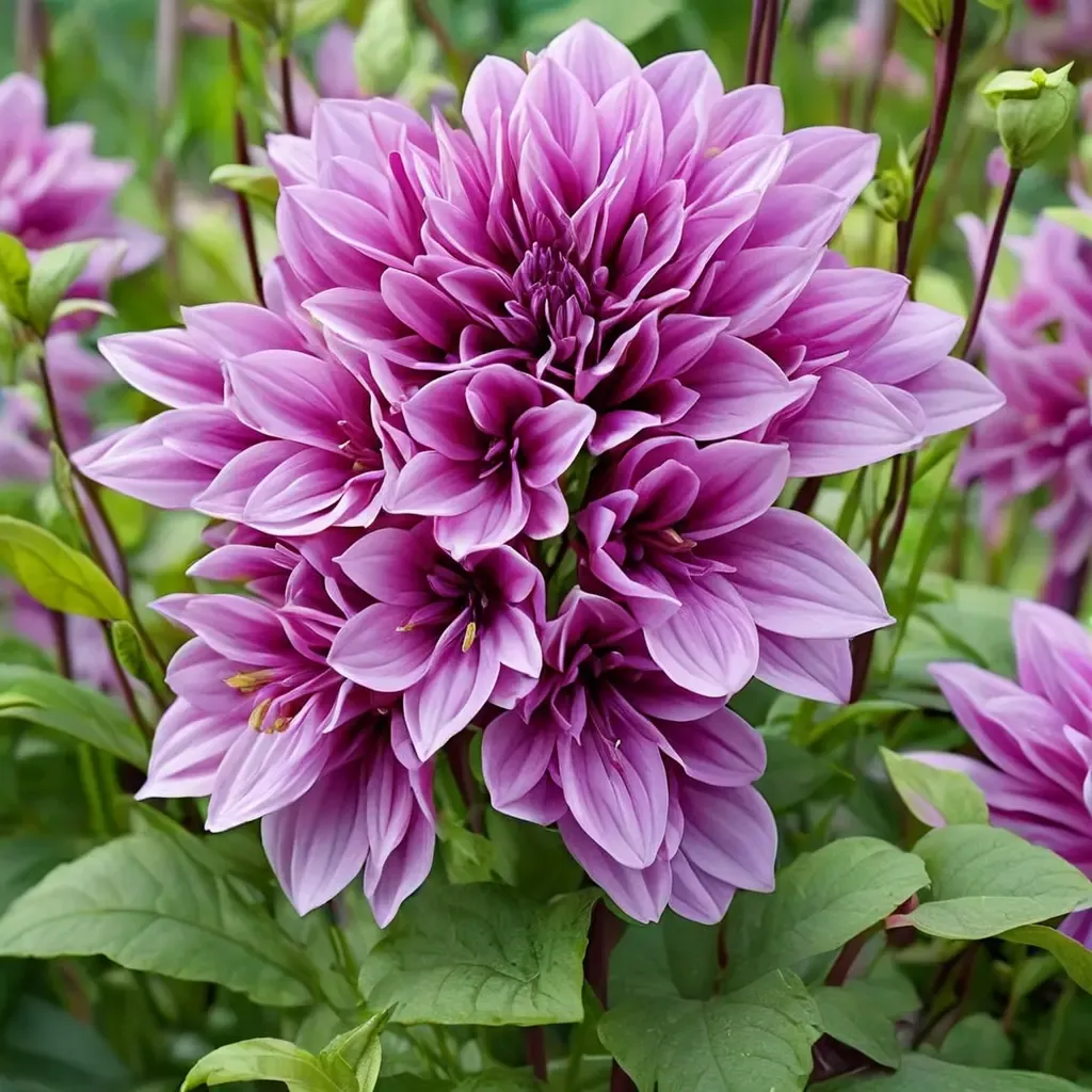 Lilac Time Dinnerplate Dahlia