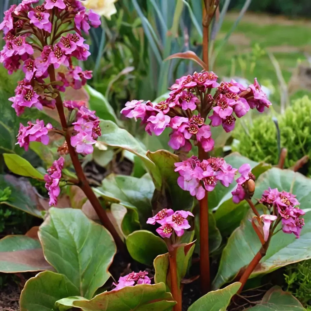 Winterglow Bergenia Elephant's Ears