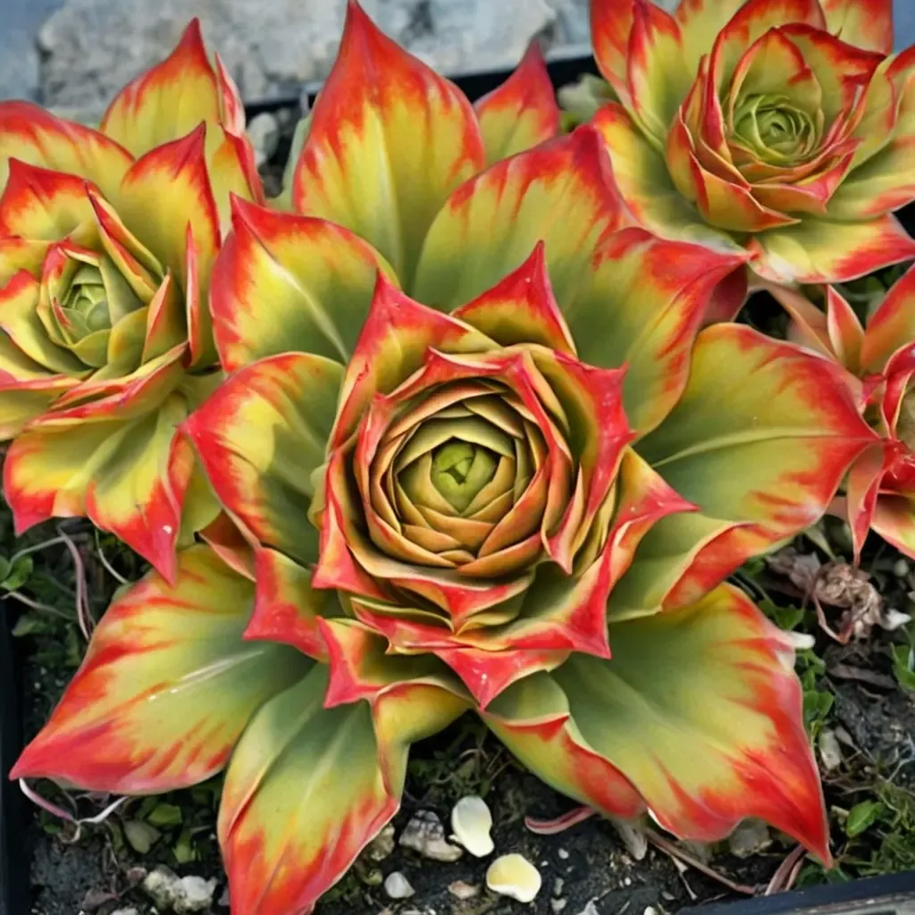 Gold Nugget Hens and Chicks