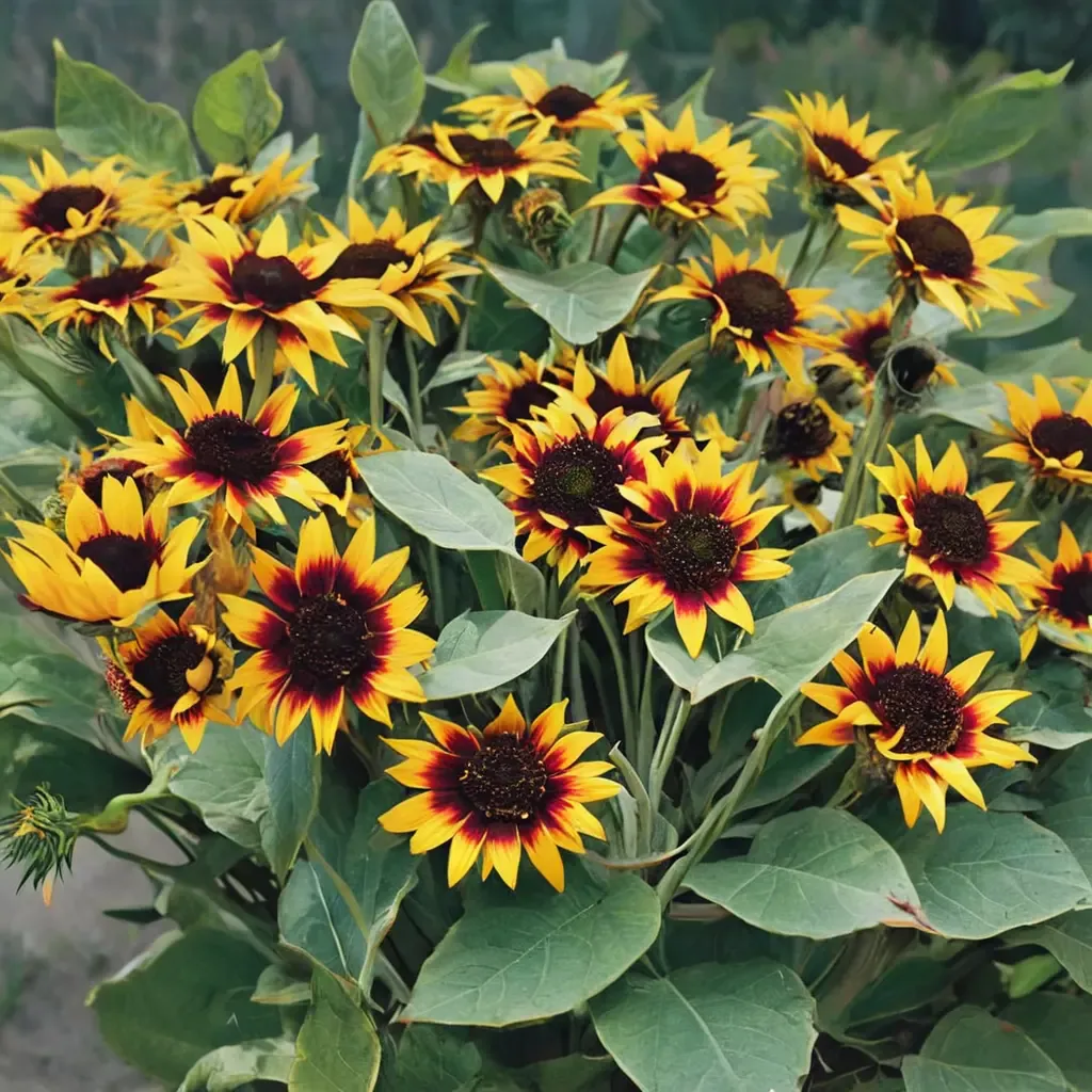 Ring of Fire Sunflower