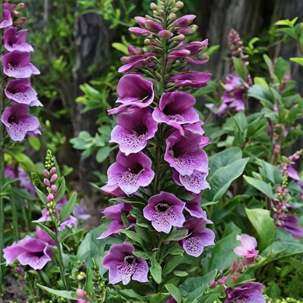 Dalmatian Purple Foxglove