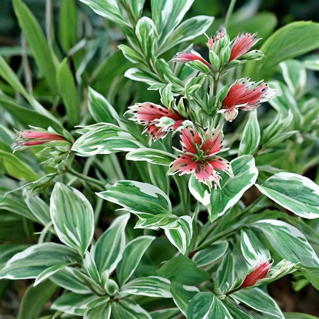 Variegated Peruvian Lily