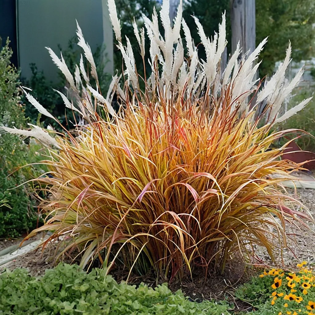 Purple Miscanthus