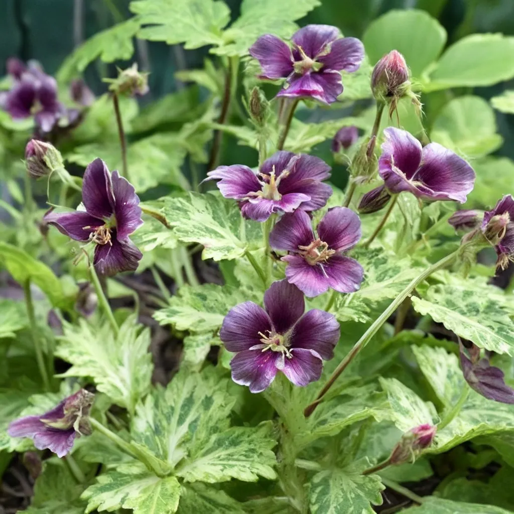 Geranium phaeum Springtime