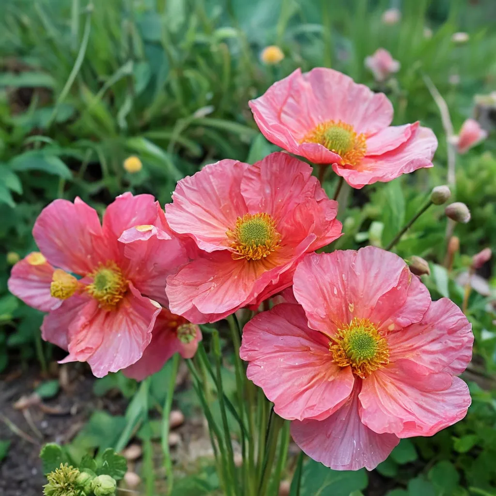 Pink Iceland Poppy