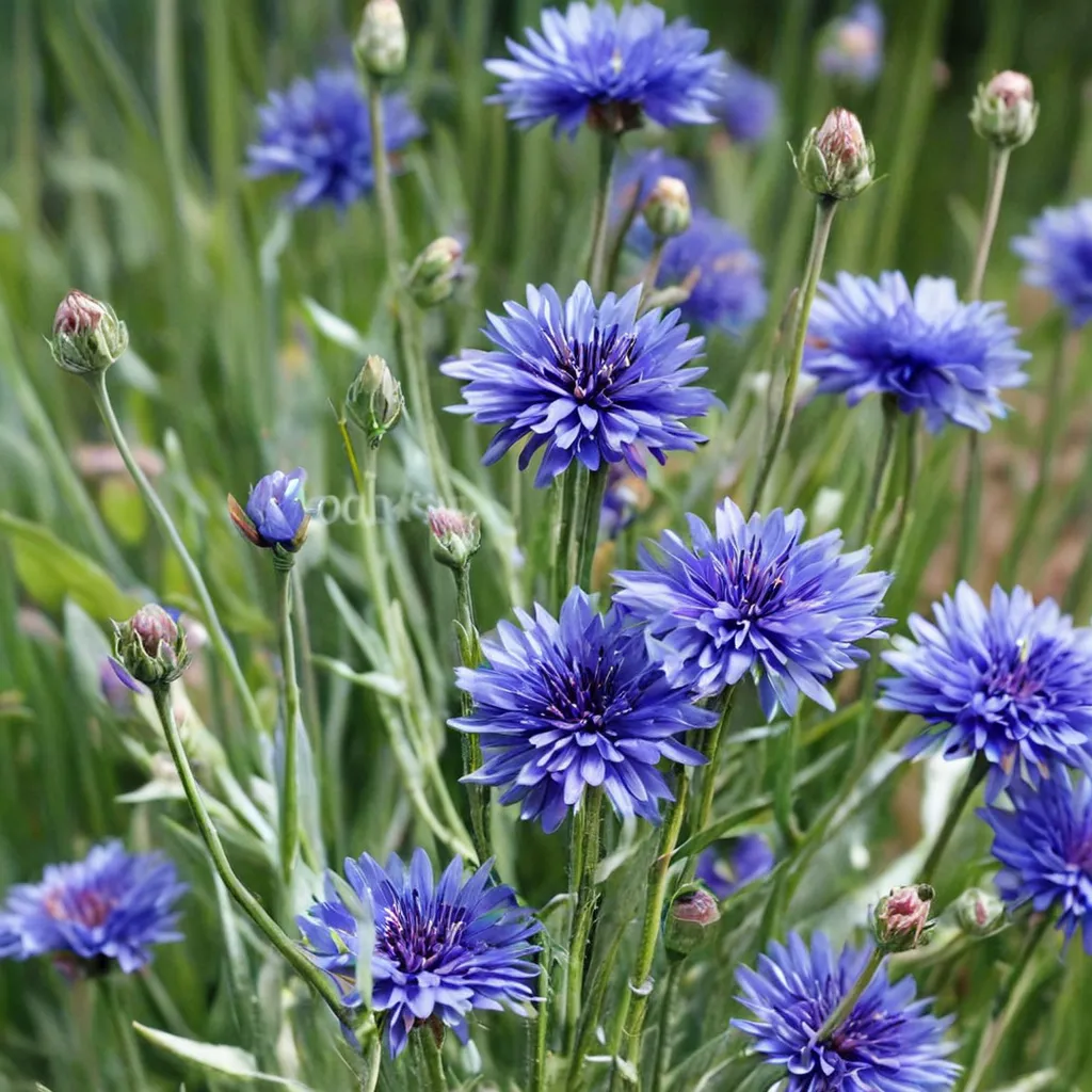 Bachelor's Button Blue Boy
