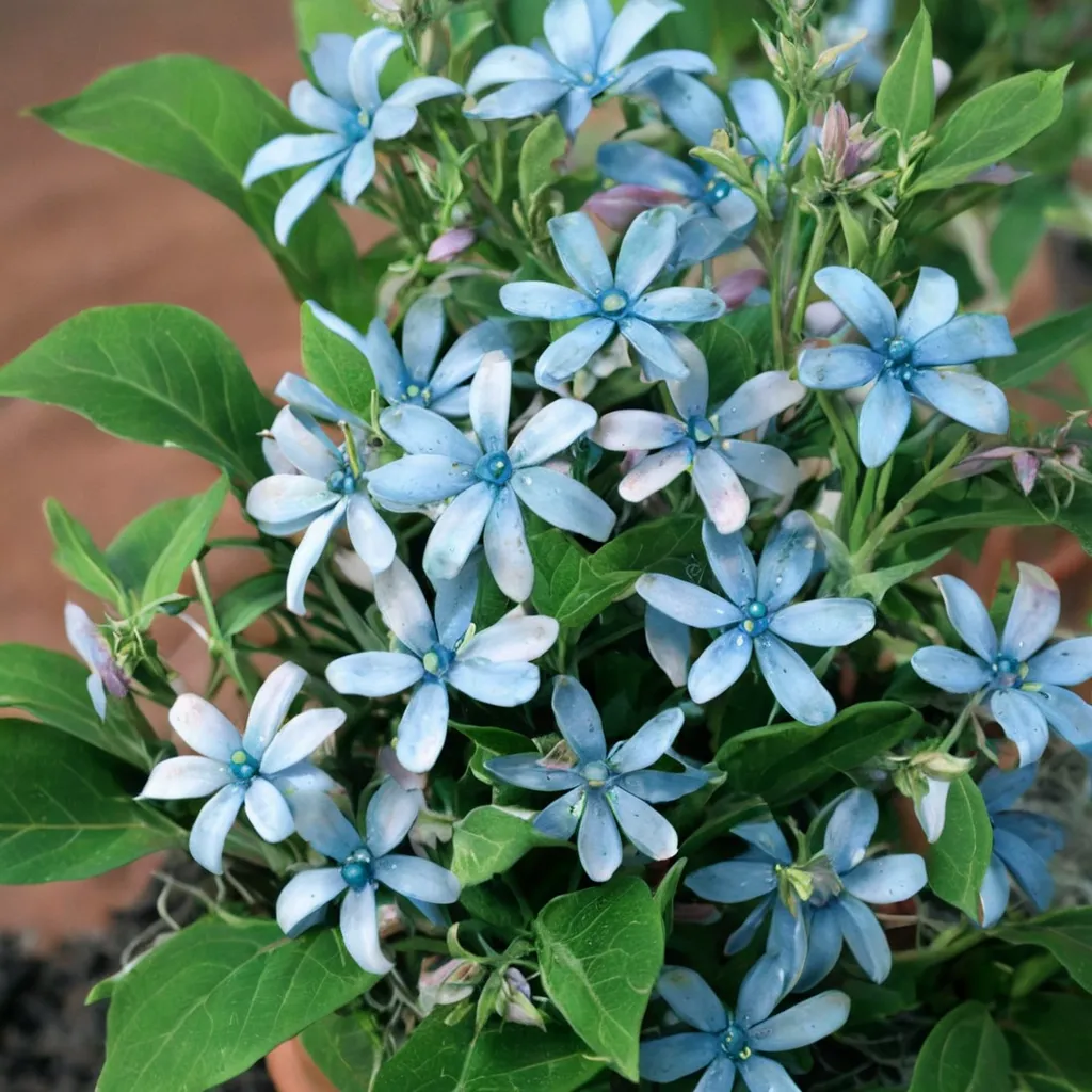 Blue Tweedia