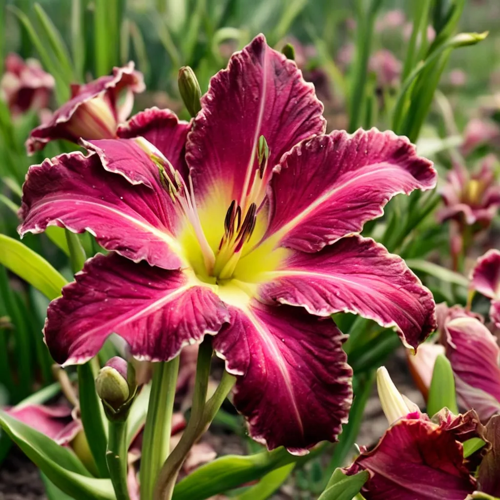 Blood Sweat and Tears Daylily