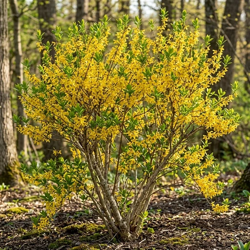 Showy Border Forsythia