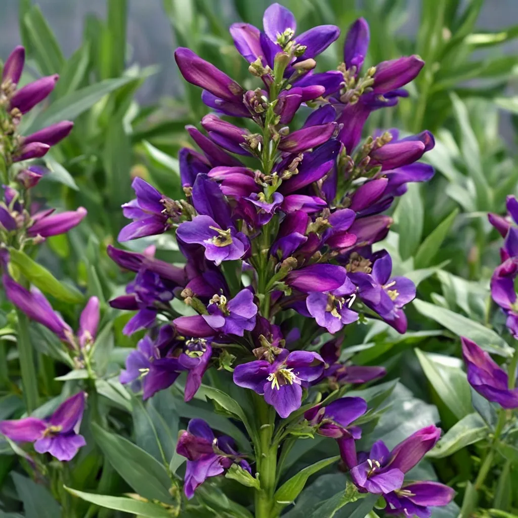 Penstemon barbatus Pristine Lilac Purple