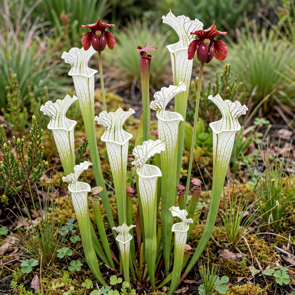 White-topped Pitcher Plant