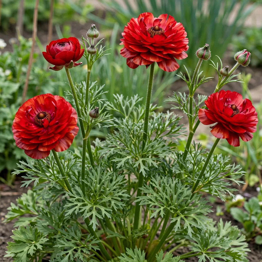 Butterfly Hades Persian Buttercup