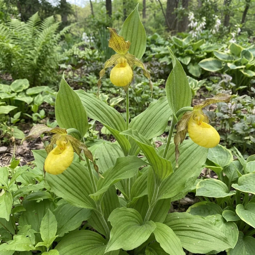 Yellow Lady's Slipper