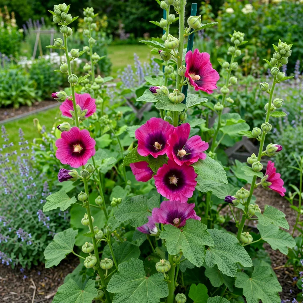 Halo Cerise Hollyhock