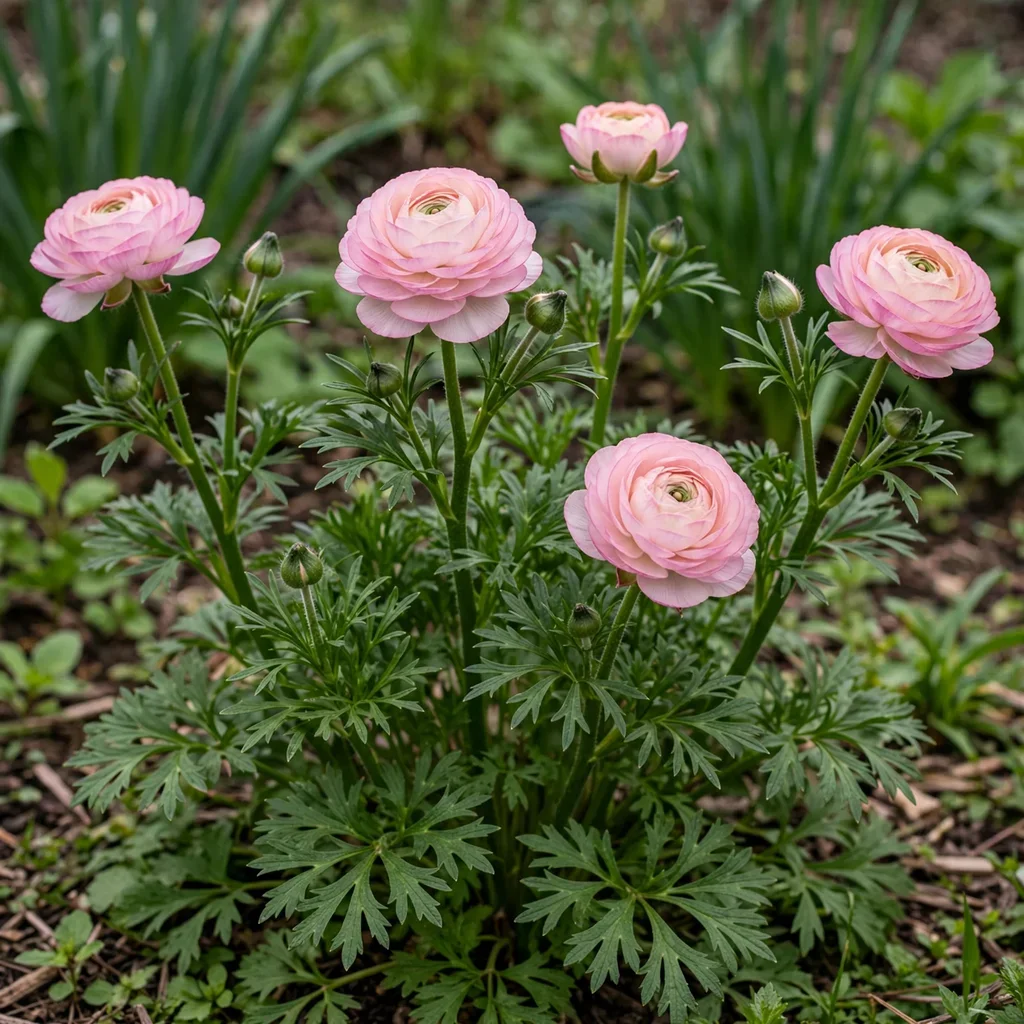 Persian Buttercup 'Amandine Pastel Pink'