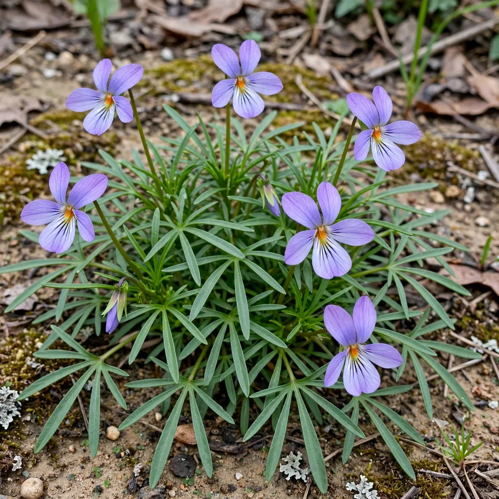 Bird's Foot Violet