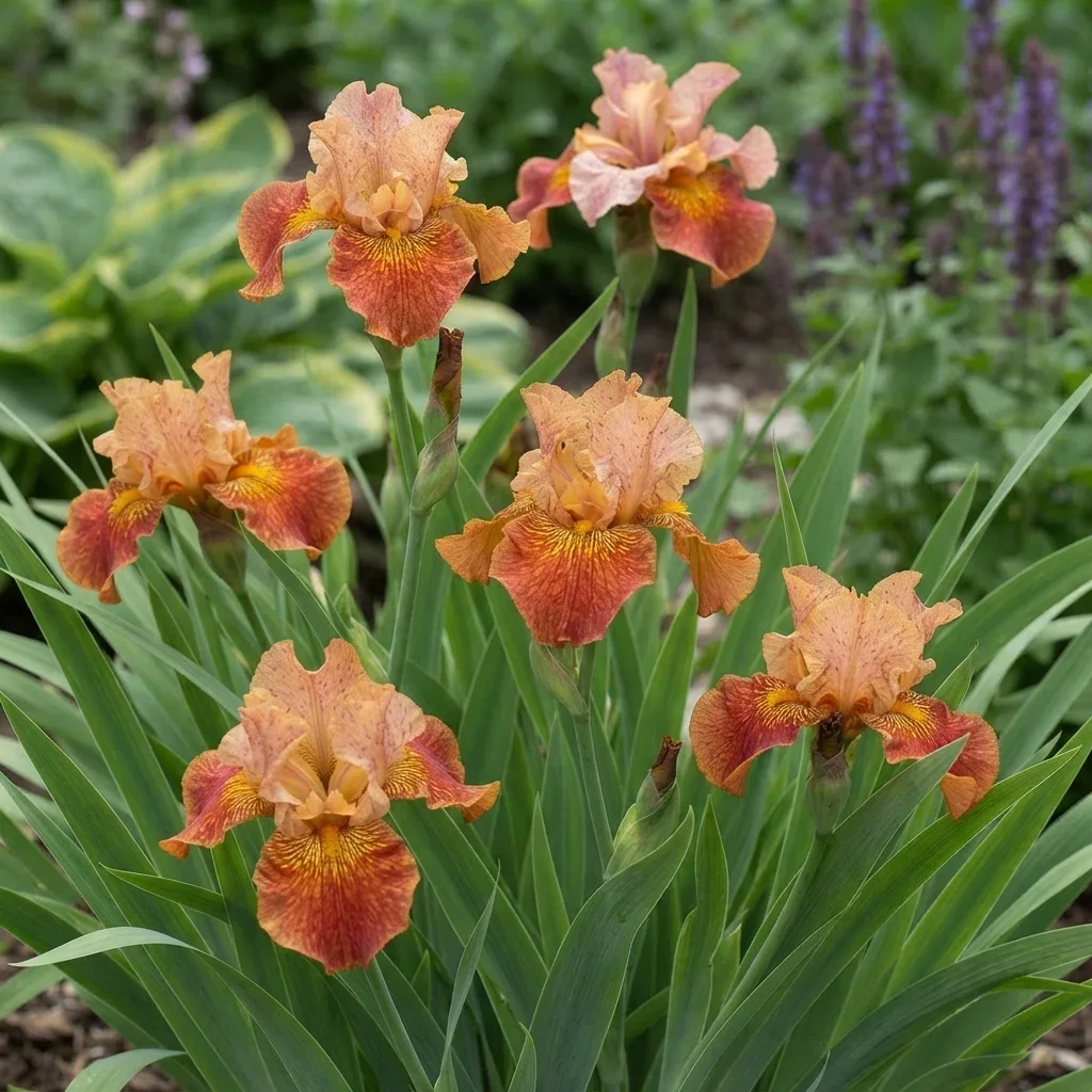 Siberian Iris 'Paprikash'