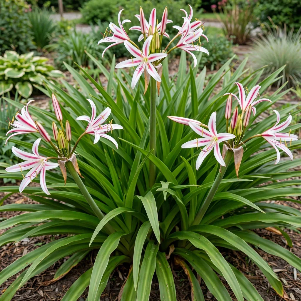 Stars and Stripes Crinum Lily