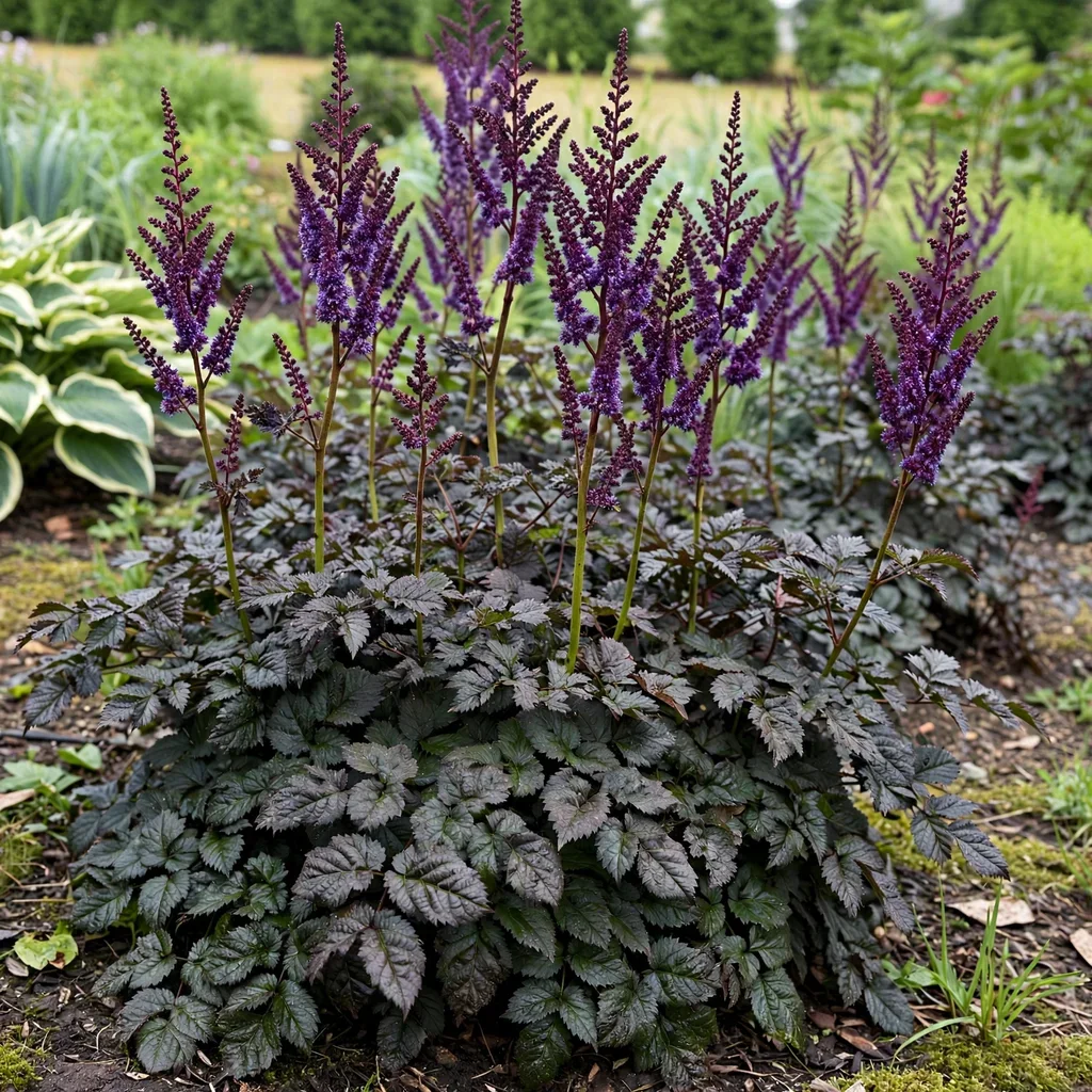 Black Pearls Astilbe