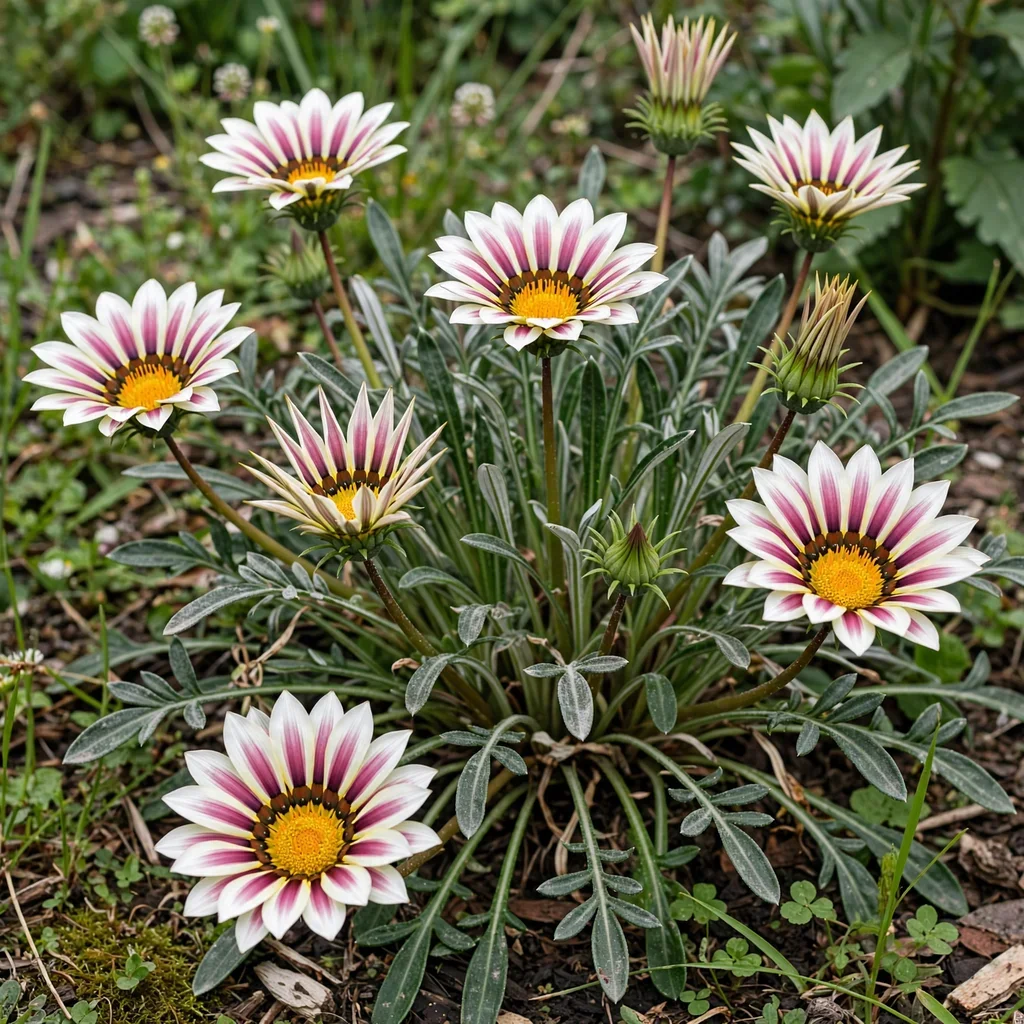 Big Kiss White Flame Gazania