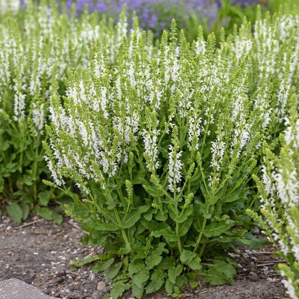 White Profusion Salvia