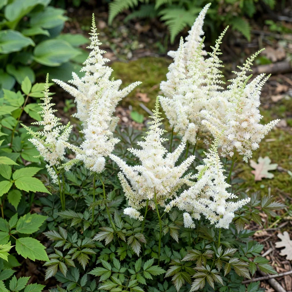 Visions in White Astilbe