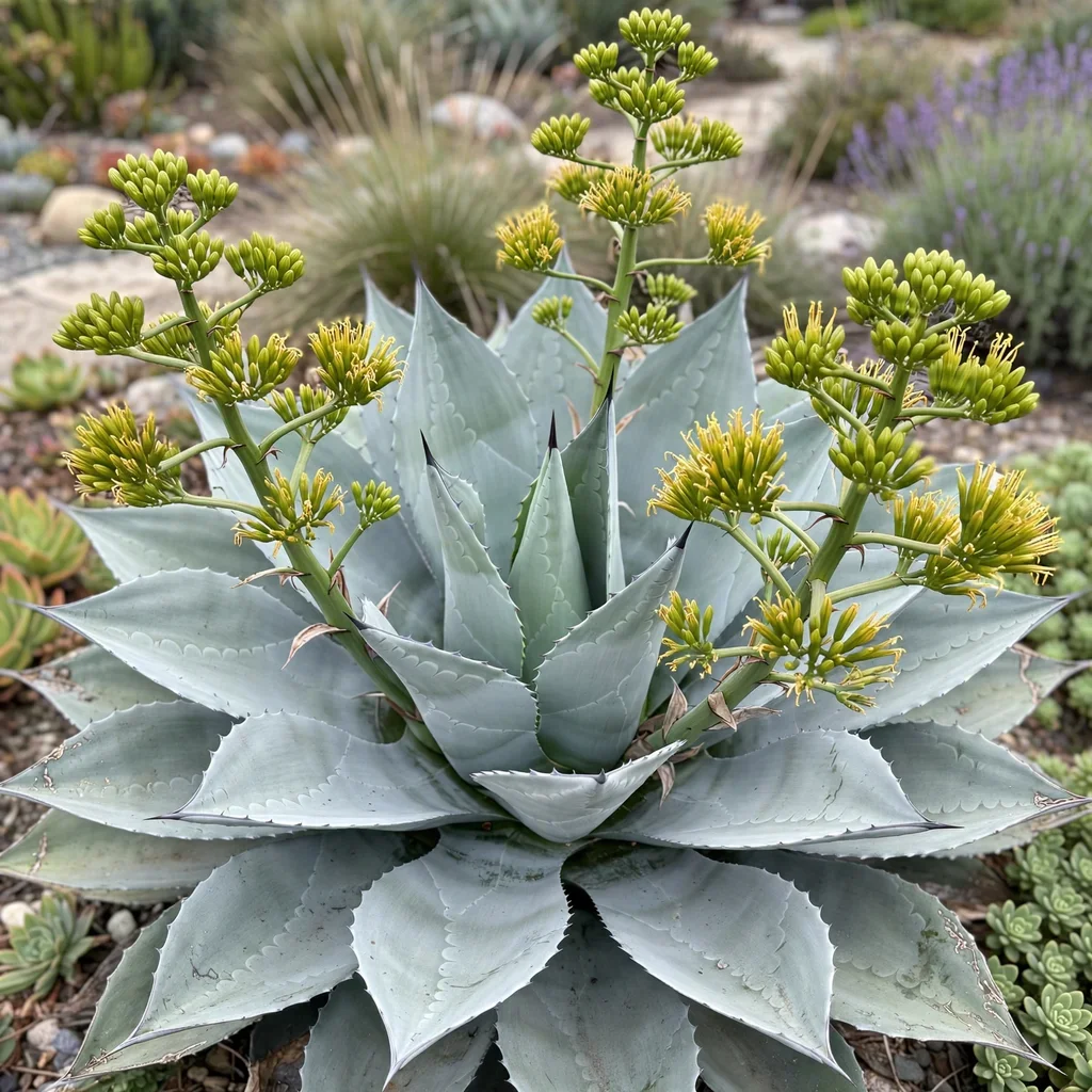 Frosty Blue Whale's Tongue Agave