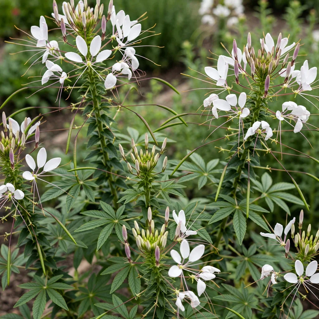 Senorita Blanca Spider Flower