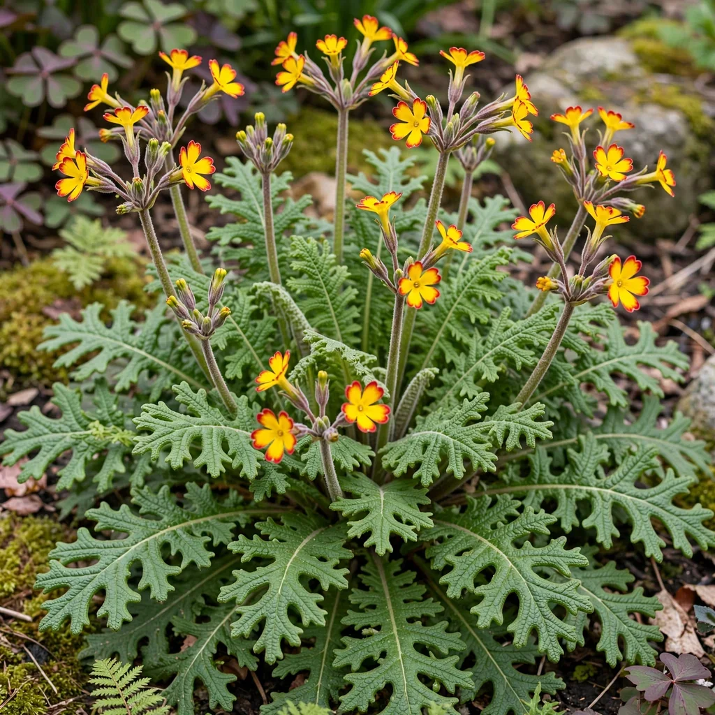 Oakleaf Yellow Picotee Primrose