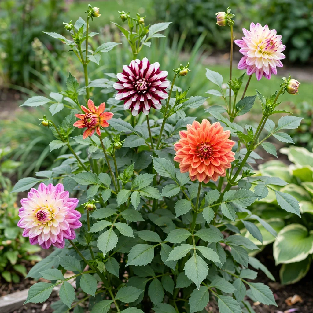 Mixed Border Dahlia
