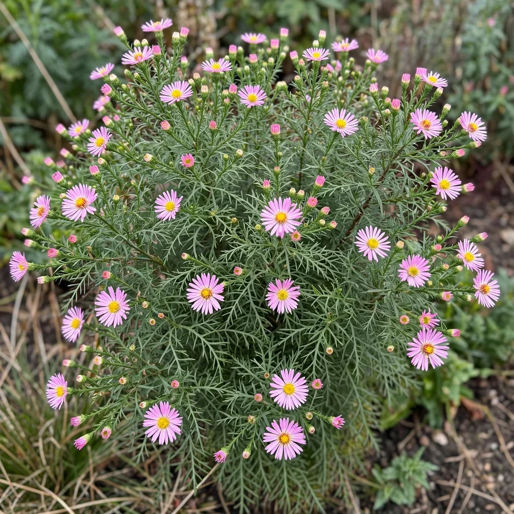 Pink Star Aster Heath Aster