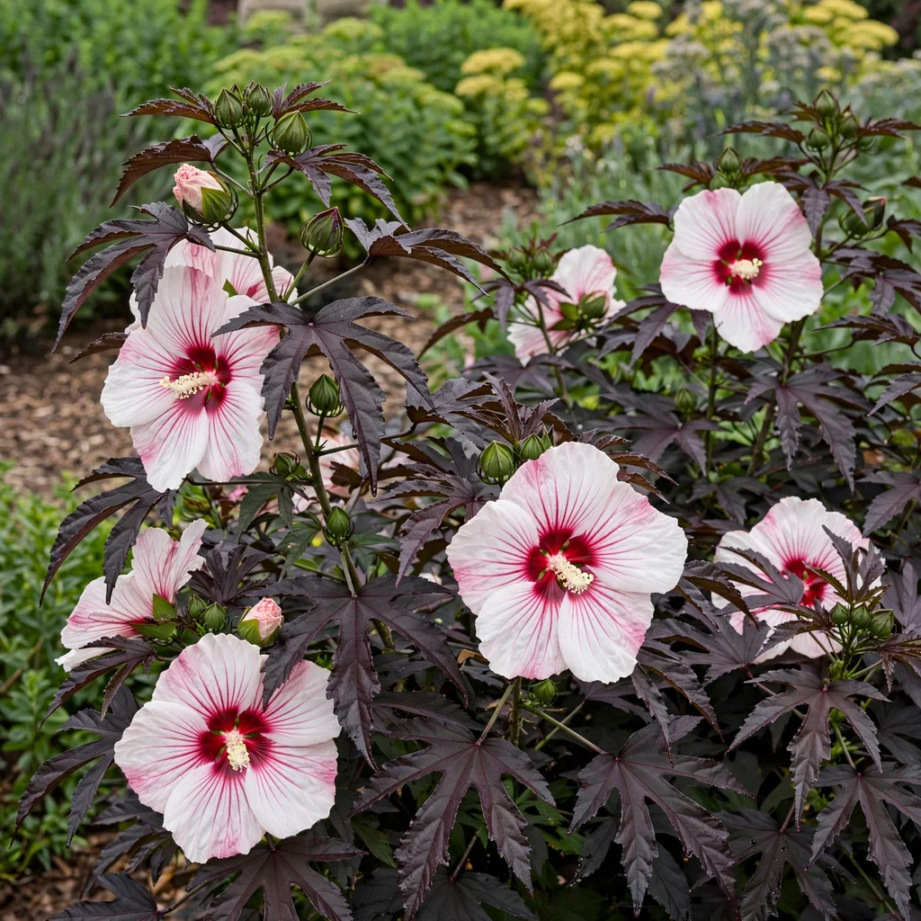 Cherry Choco Latte Rose Mallow
