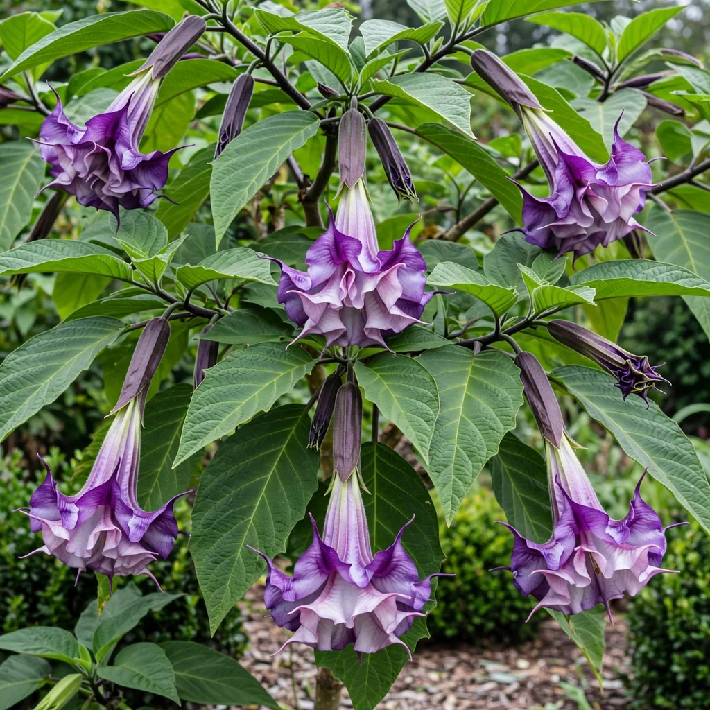 Purple People Eater Angel's Trumpet