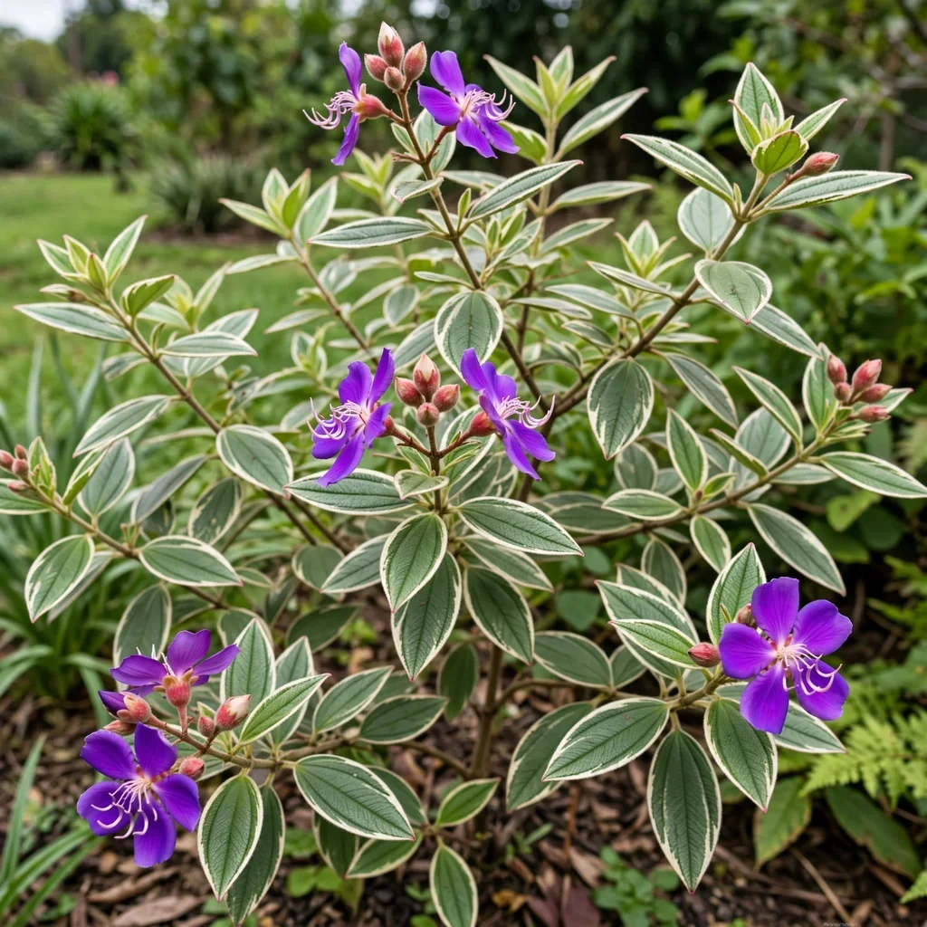 Variegated Princess Flower