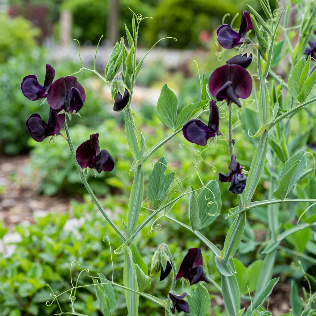 Almost Black Sweet Pea