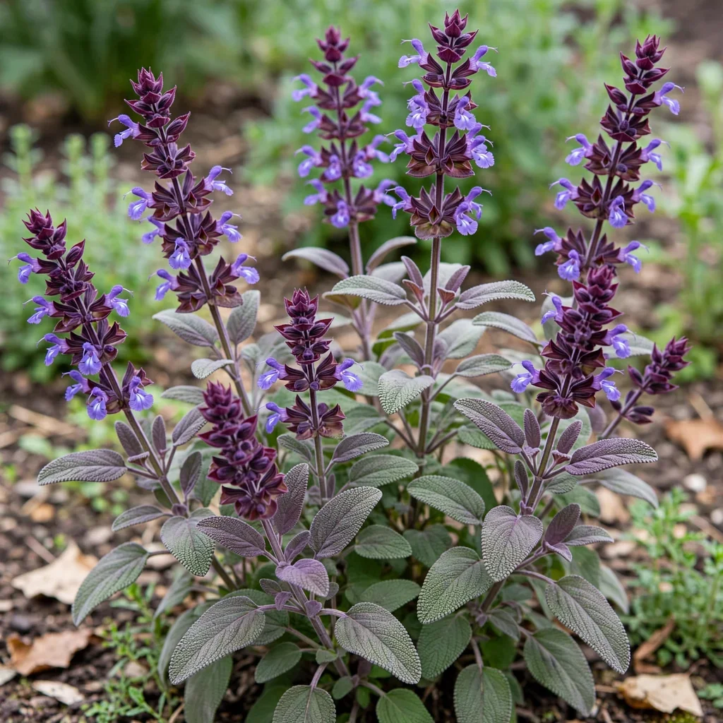 Burgundy Sage