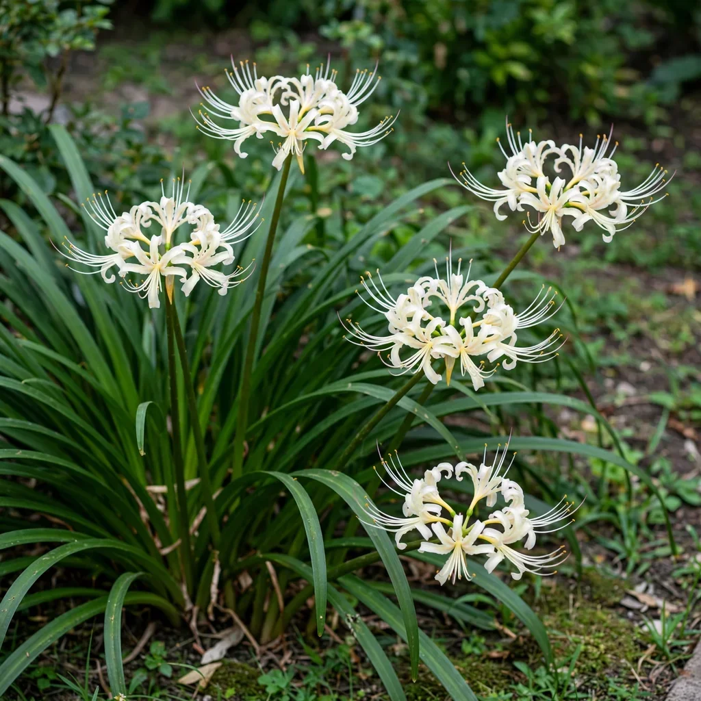 Cherry Blossom White Spider Lily